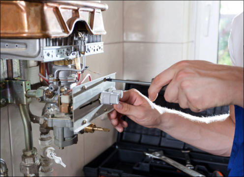 Gas boiler repair in Crosby